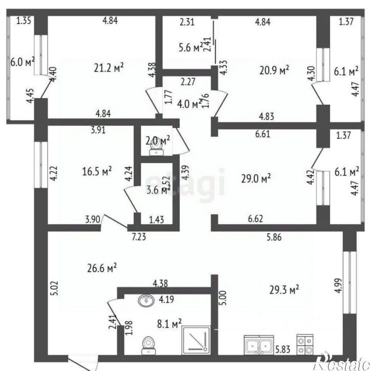 4-комн квартира ул Деповская, 23а,  д. 23а