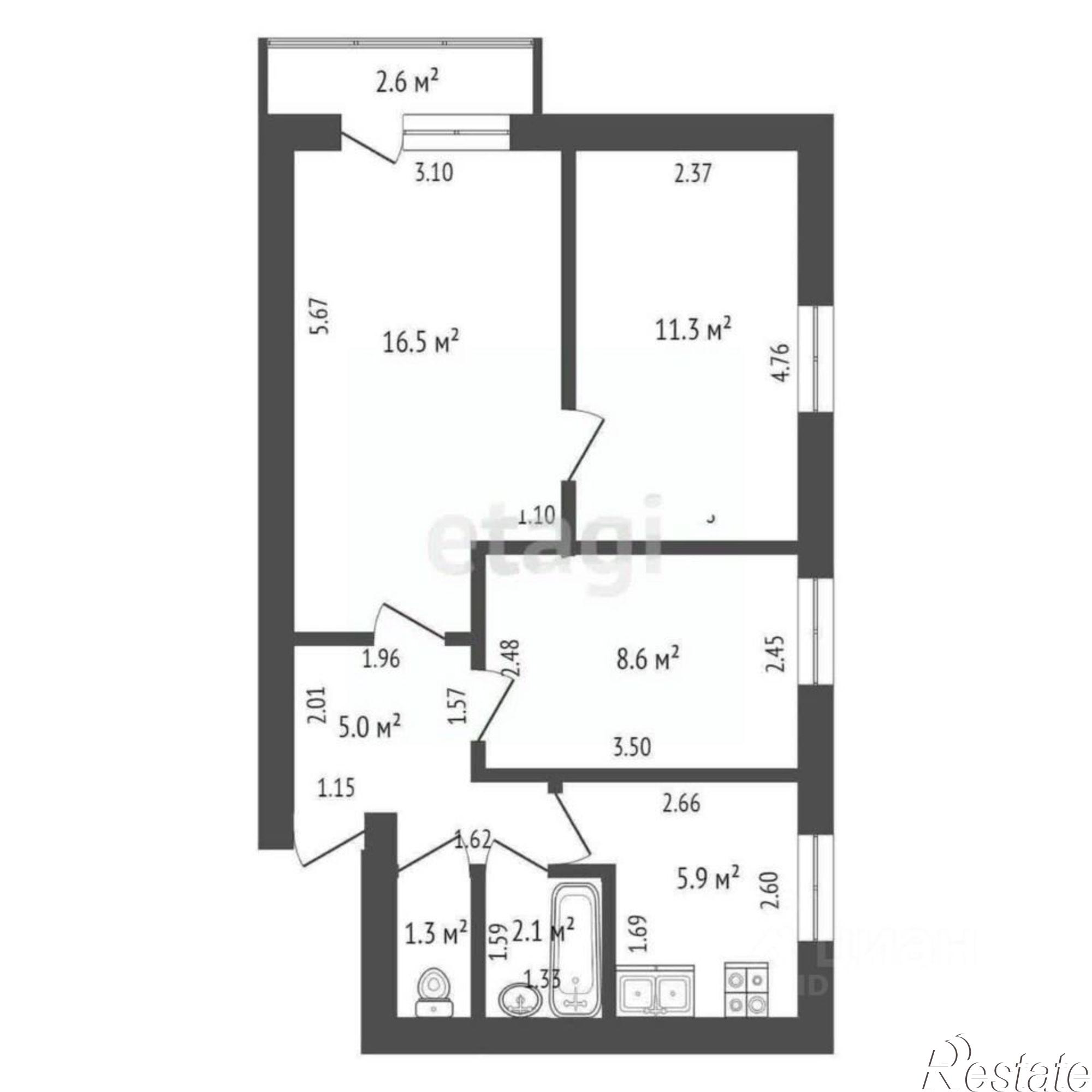 Сдать квартиру за 20 000 рублей на улица Худайбердина, 141