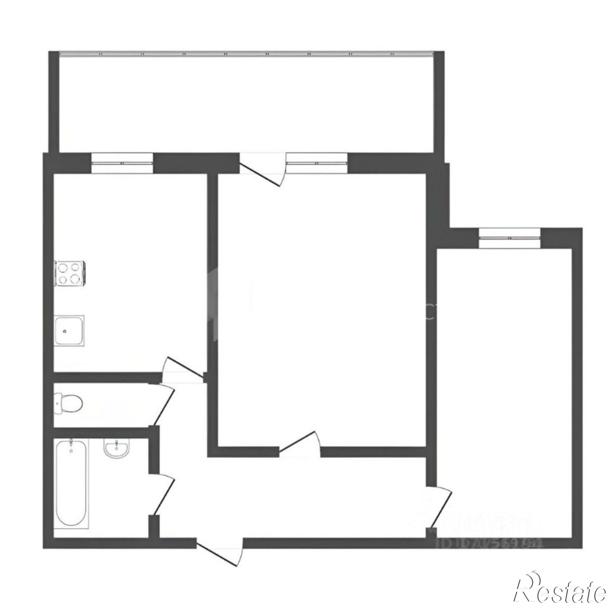 Купить квартиру за 4 180 000 рублей на ул Караная Муратова, 1