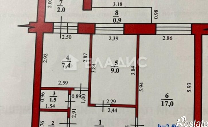 2-комн квартира ул Караная Муратова, 6,  д. 6
