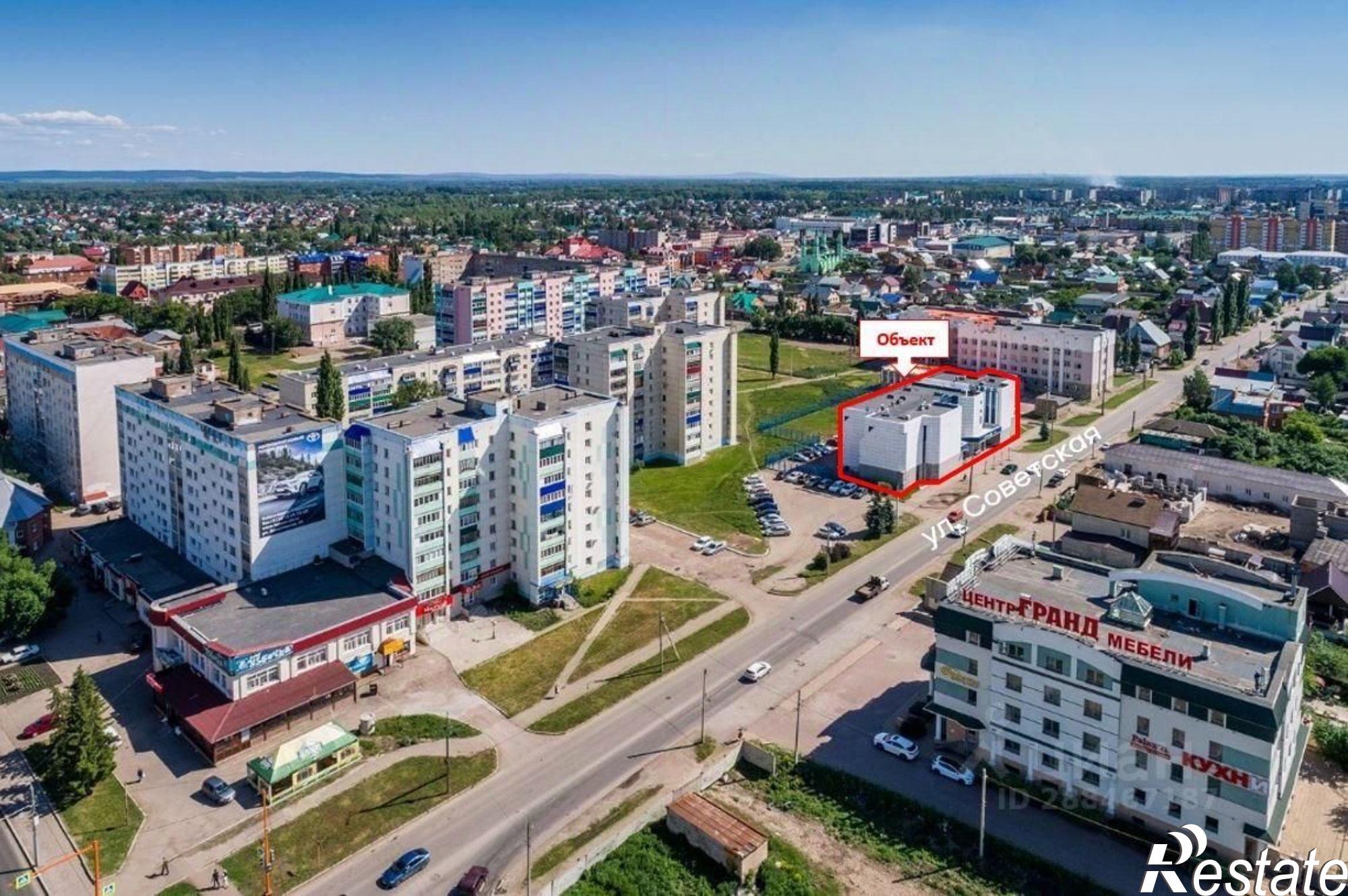 Купить помещение свободного назначения за 84 877 600 рублей на Советская улица, 96А