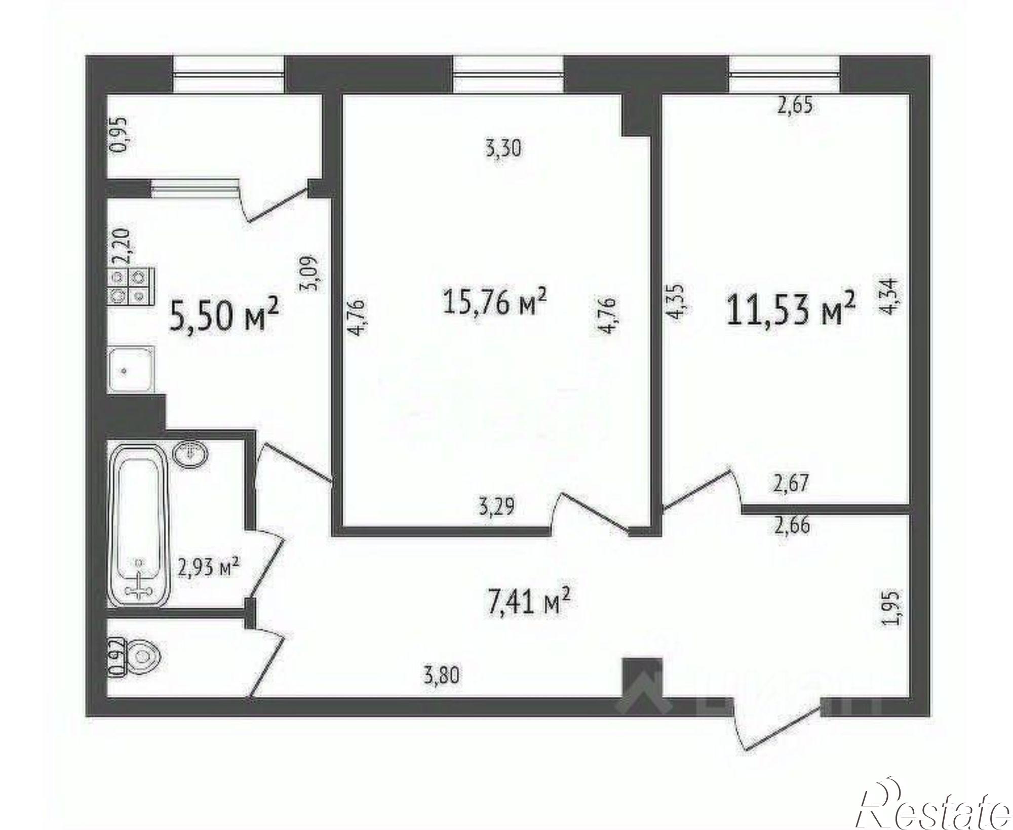 Купить квартиру за 3 000 000 рублей на улица Гоголя, 130А