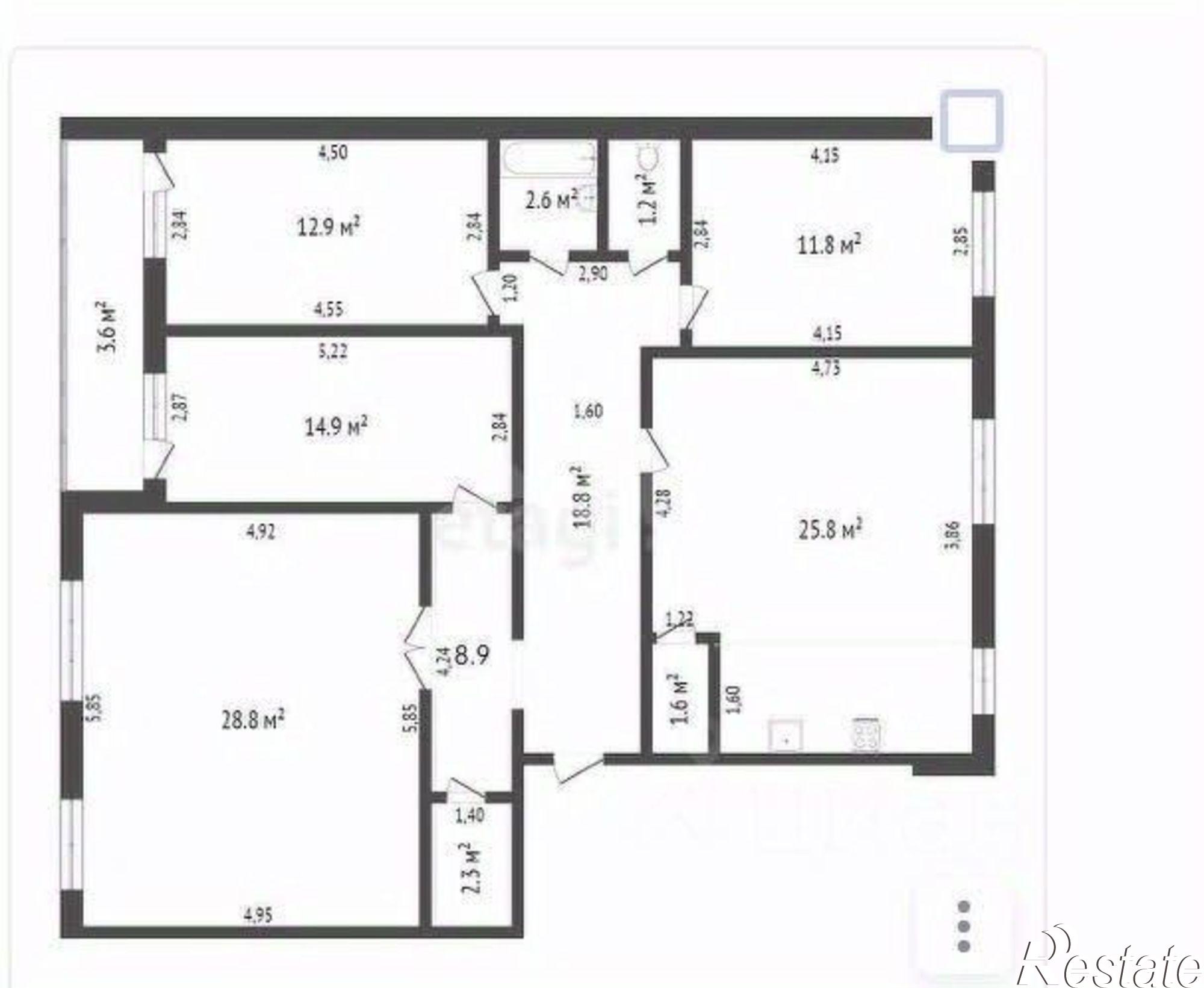 Купить квартиру за 8 999 000 рублей на улица Артёма, 146