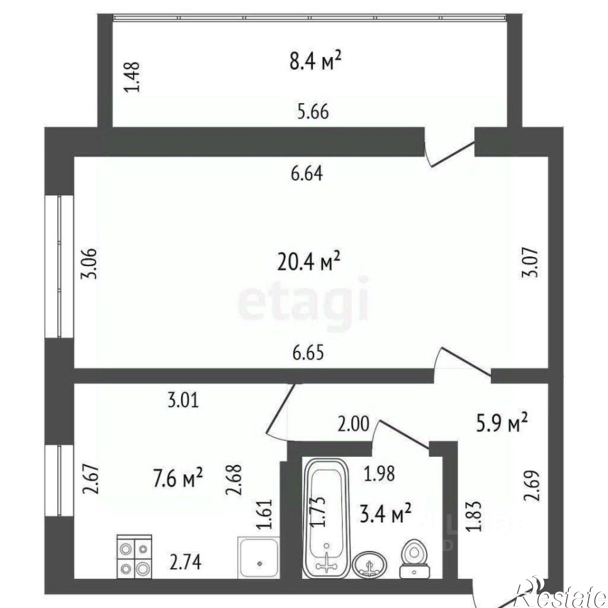 Купить квартиру за 3 500 000 рублей на улица Артёма, 21А