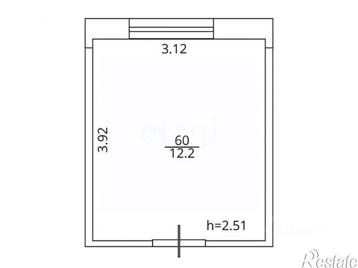 Комната Элеваторная улица, 82,  д. 82