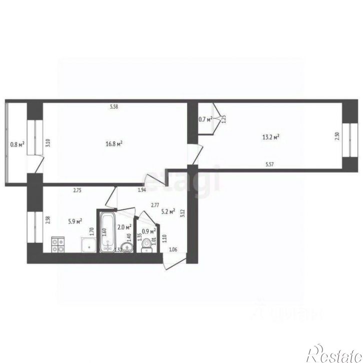 2-комн квартира Вокзальная улица, 28,  д. 28