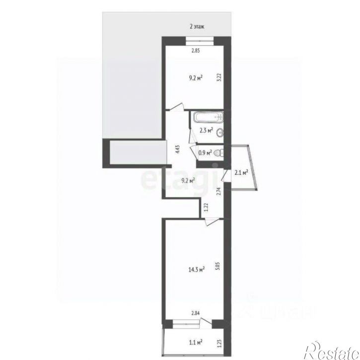 3-комн квартира улица Худайбердина, 139,  д. 139