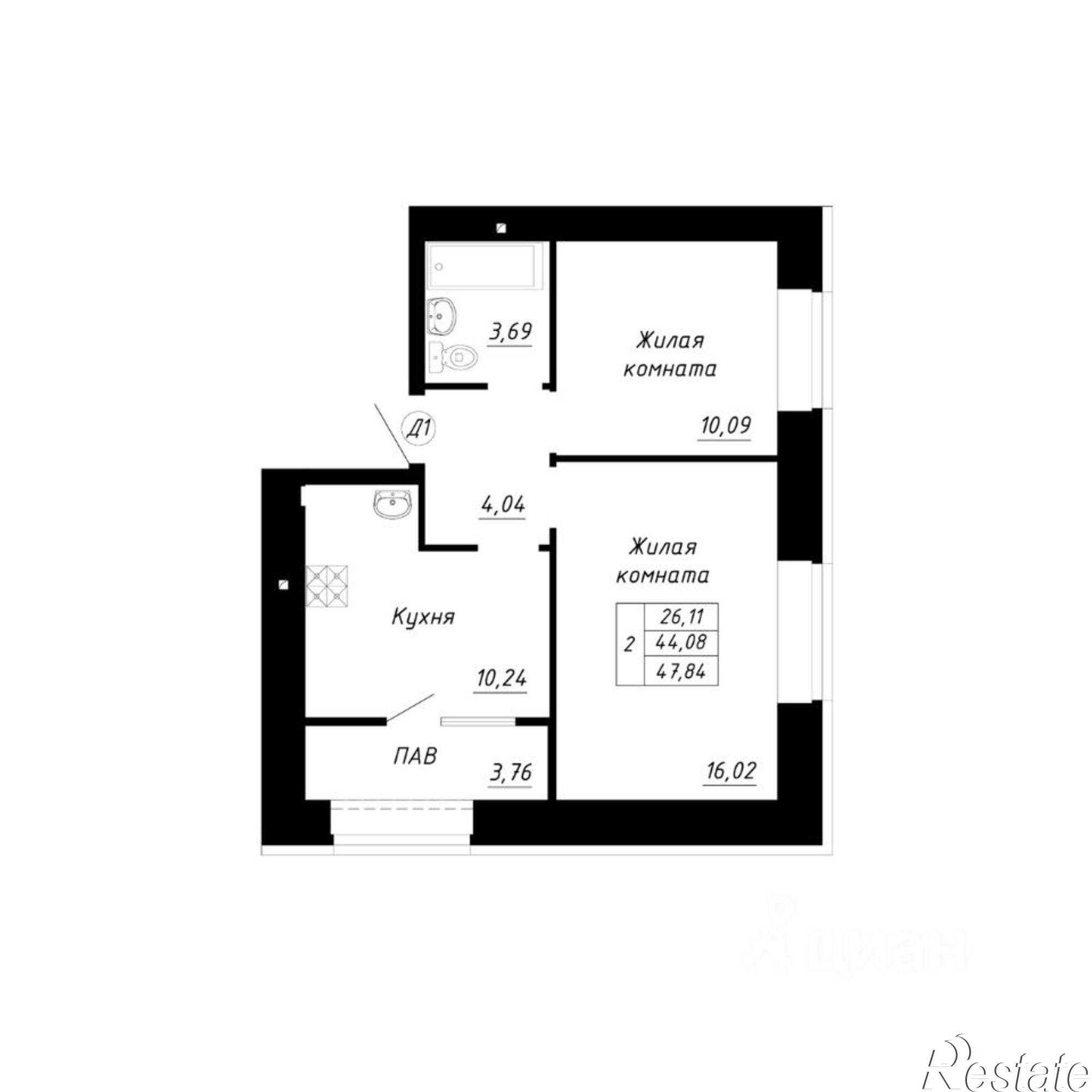 Купить квартиру за 5 339 000 рублей