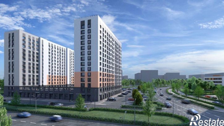 2-комн квартира в новом доме