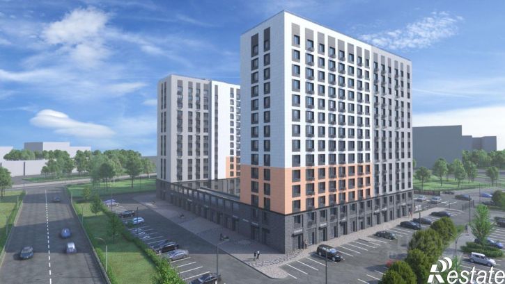 2-комн квартира в новом доме