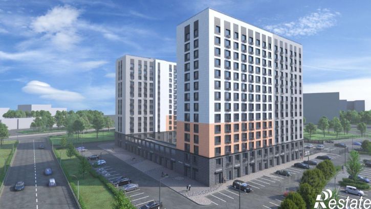 2-комн квартира в новом доме