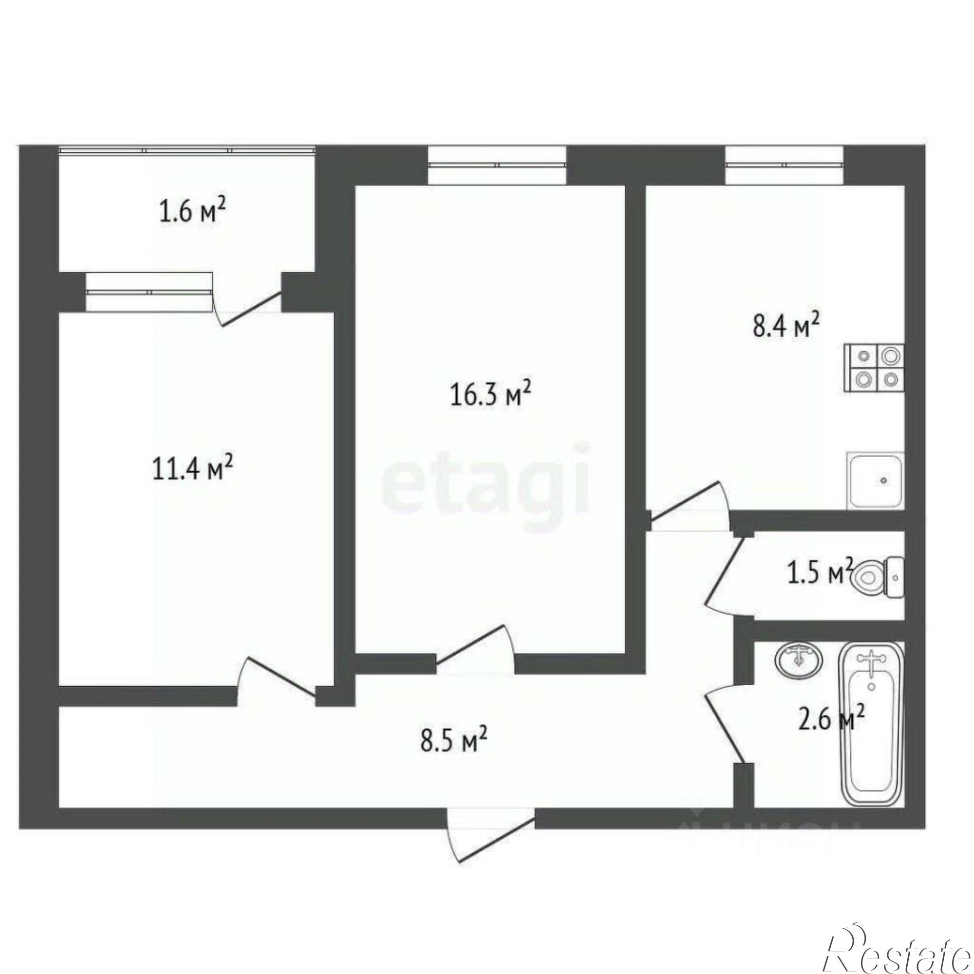 Купить квартиру за 4 300 000 рублей на улица Артёма, 152