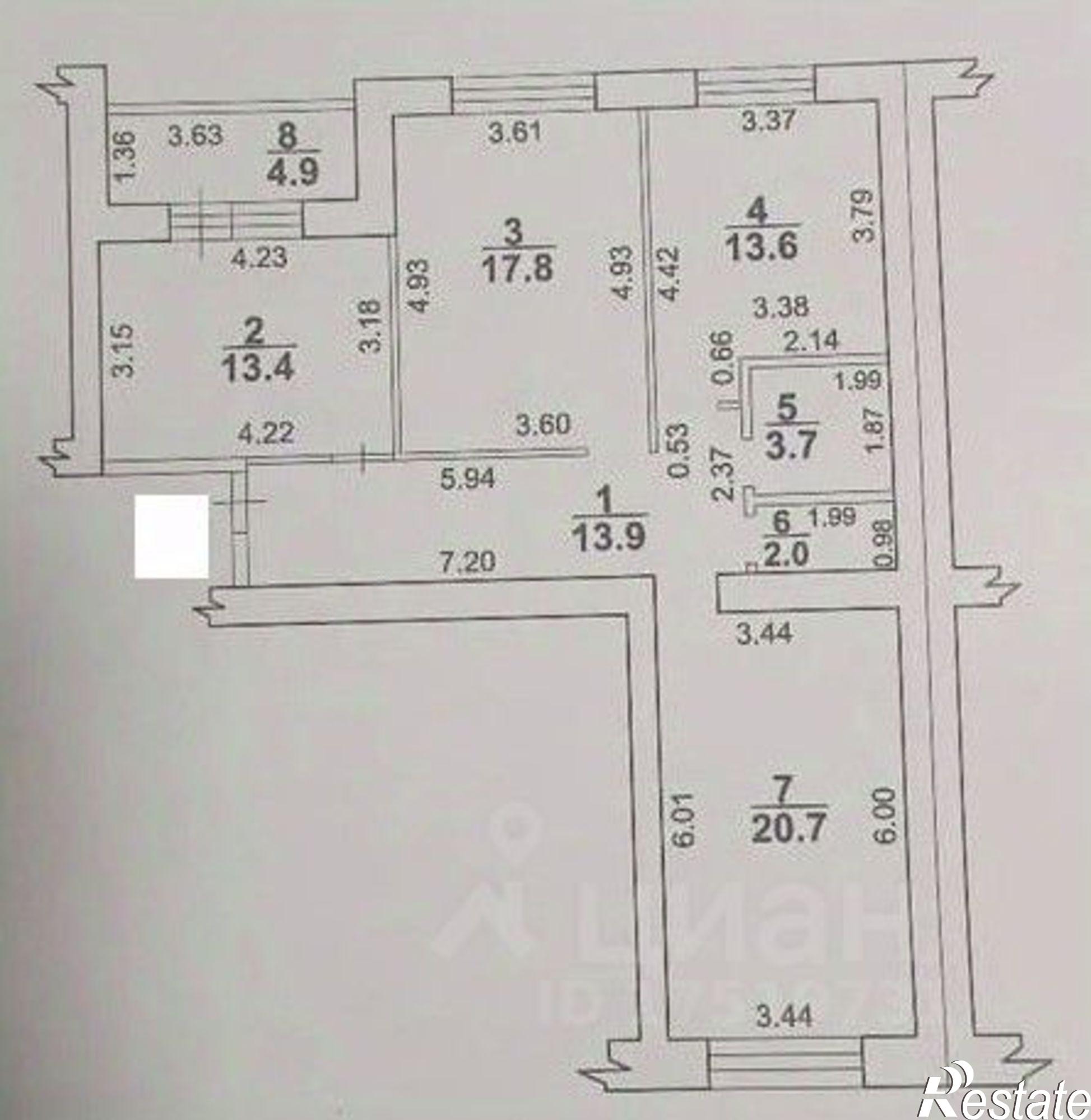 Купить квартиру за 9 050 000 рублей на ул 7 Ноября, 101