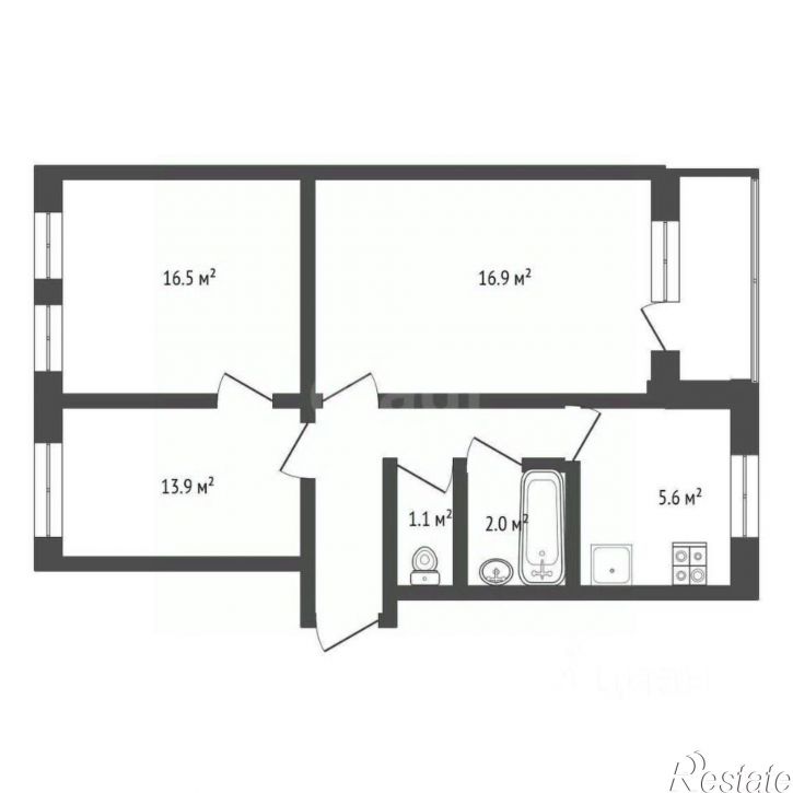 3-комн квартира улица Имая Насыри, 13,  д. 13