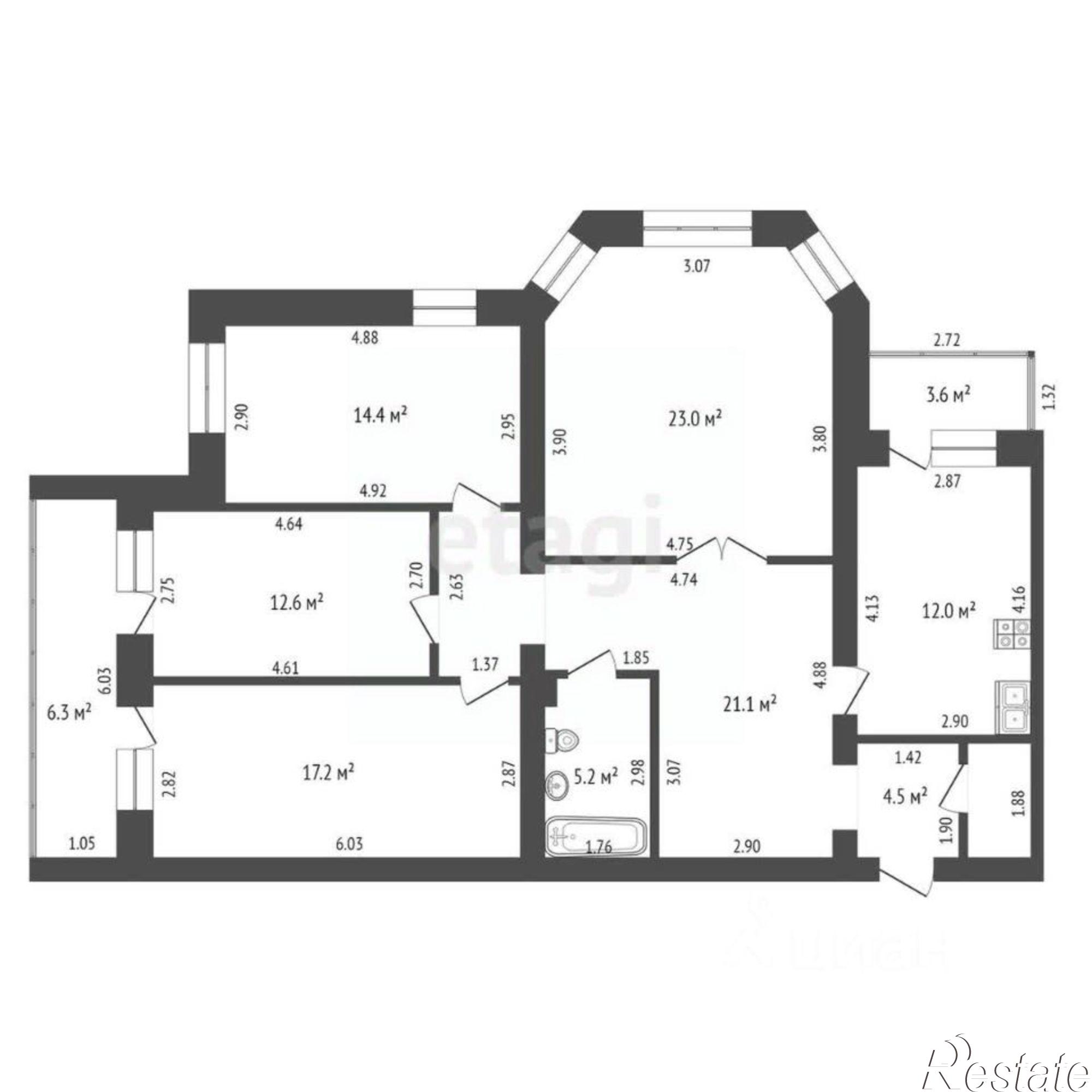 Купить квартиру за 7 500 000 рублей на ул Дружбы, 9