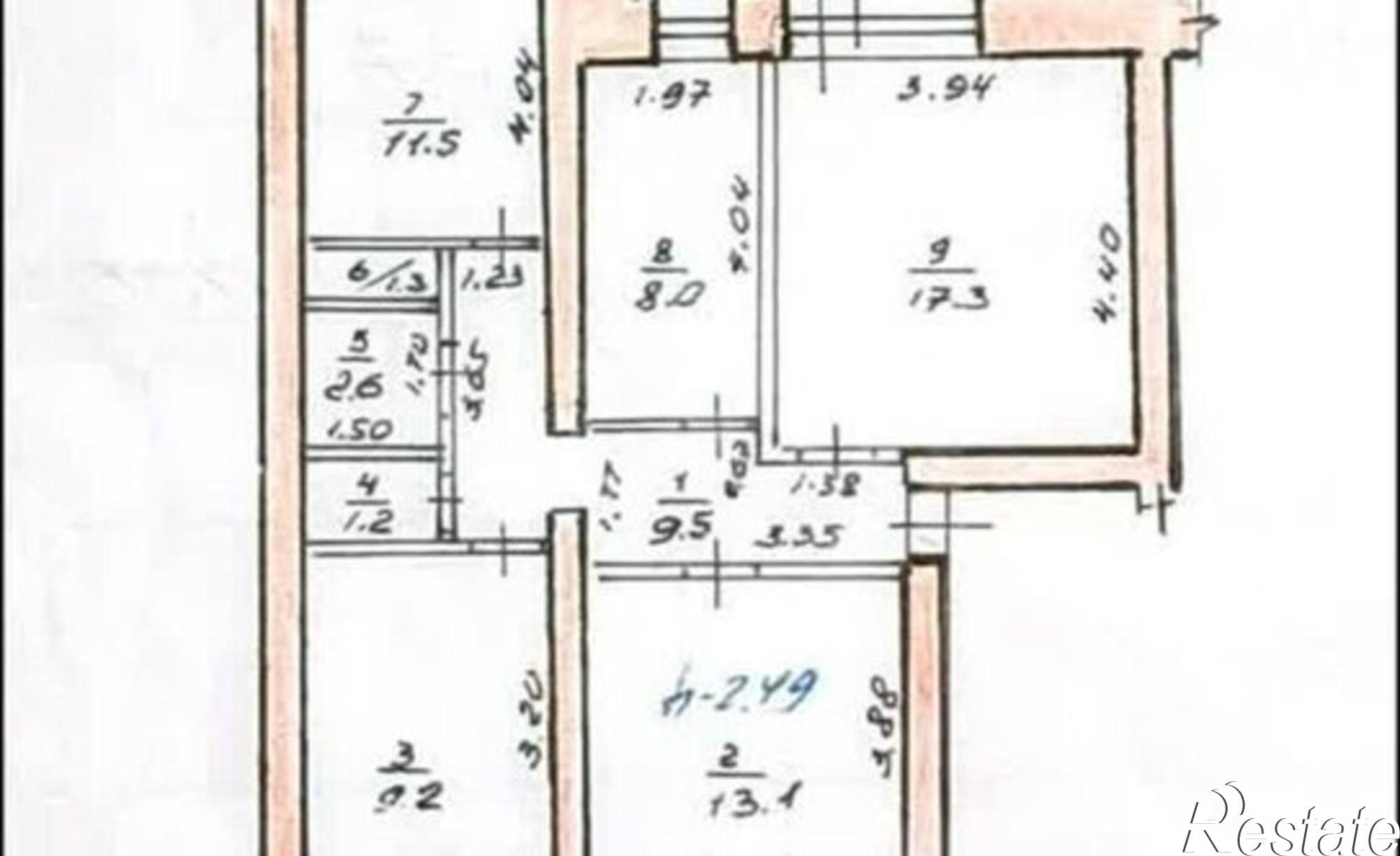 Купить квартиру за 4 590 000 рублей на улица Сазонова, 28