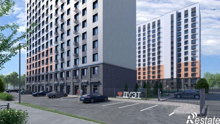 2-комн квартира в новом доме