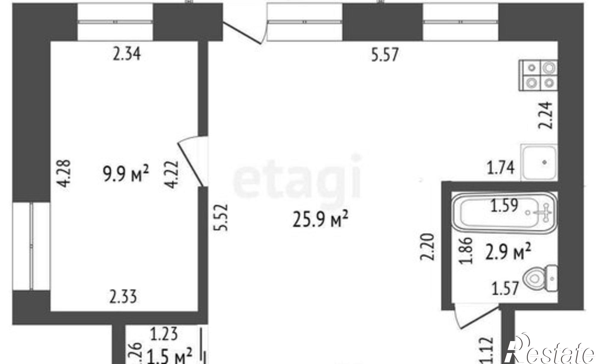 Купить квартиру за 3 100 000 рублей на пр-кт Ленина, 22