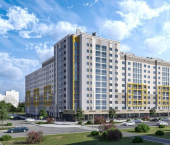 1-комн, 38кв м, этаж 6/12 проспект Октября, 44