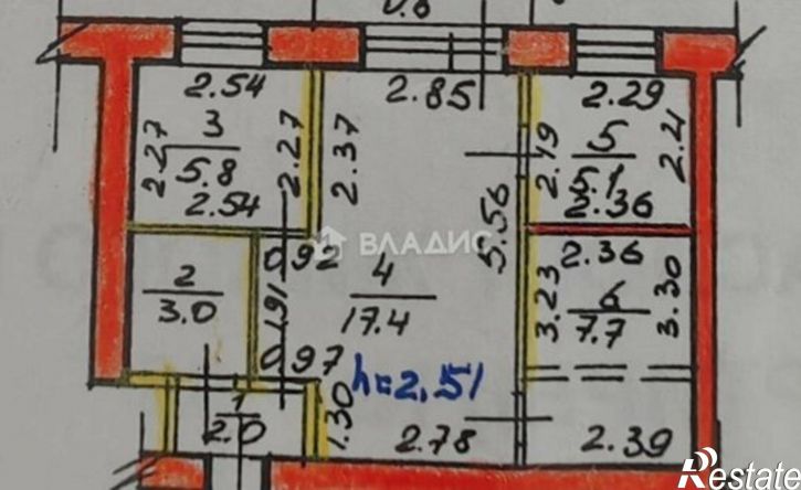 3-комн квартира улица Нагуманова, 27,  д. 27