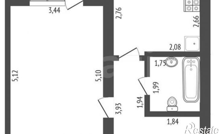 1-комн квартира ул Коммунистическая, 52,  д. 52