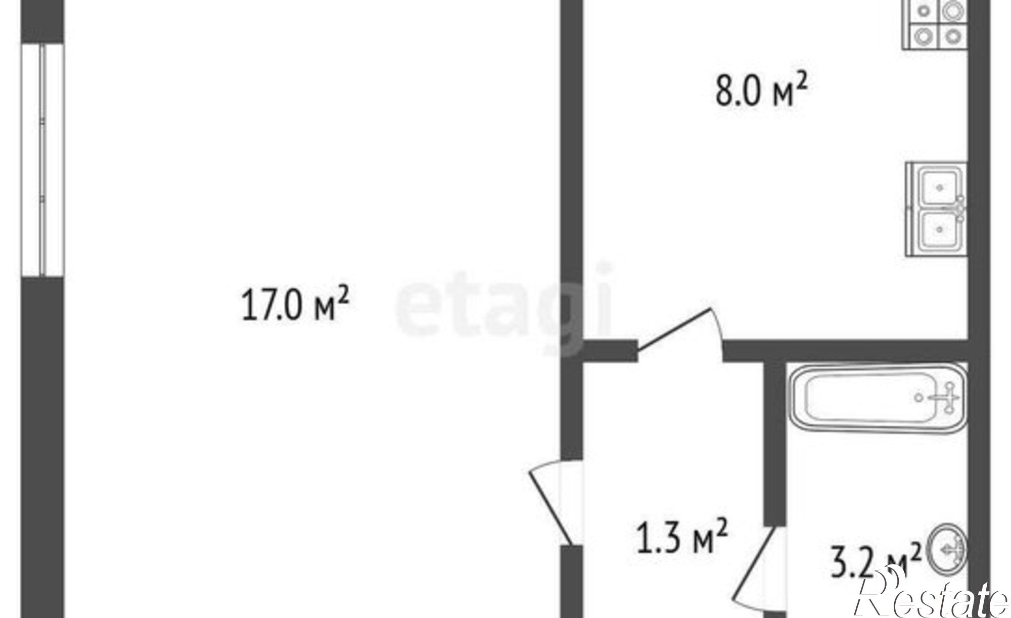 Купить квартиру за 1 950 000 рублей на улица Шаймуратова, 3