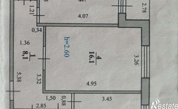 2-комн квартира ул Полевая, 17,  д. 17