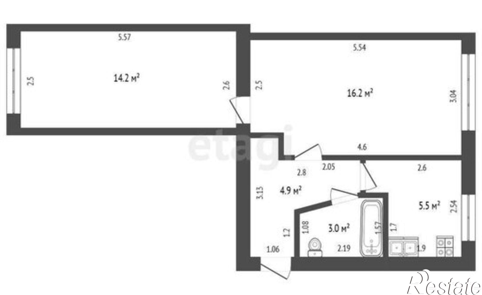 Купить квартиру за 3 100 000 рублей на проспект Октября, 13