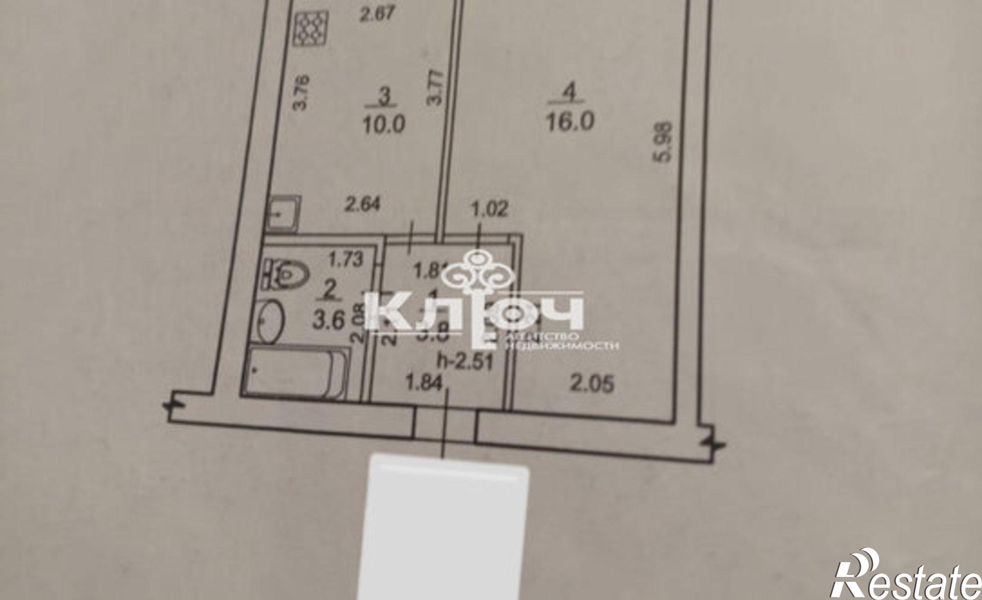 Купить квартиру за 3 600 000 рублей на улица Строителей, 10