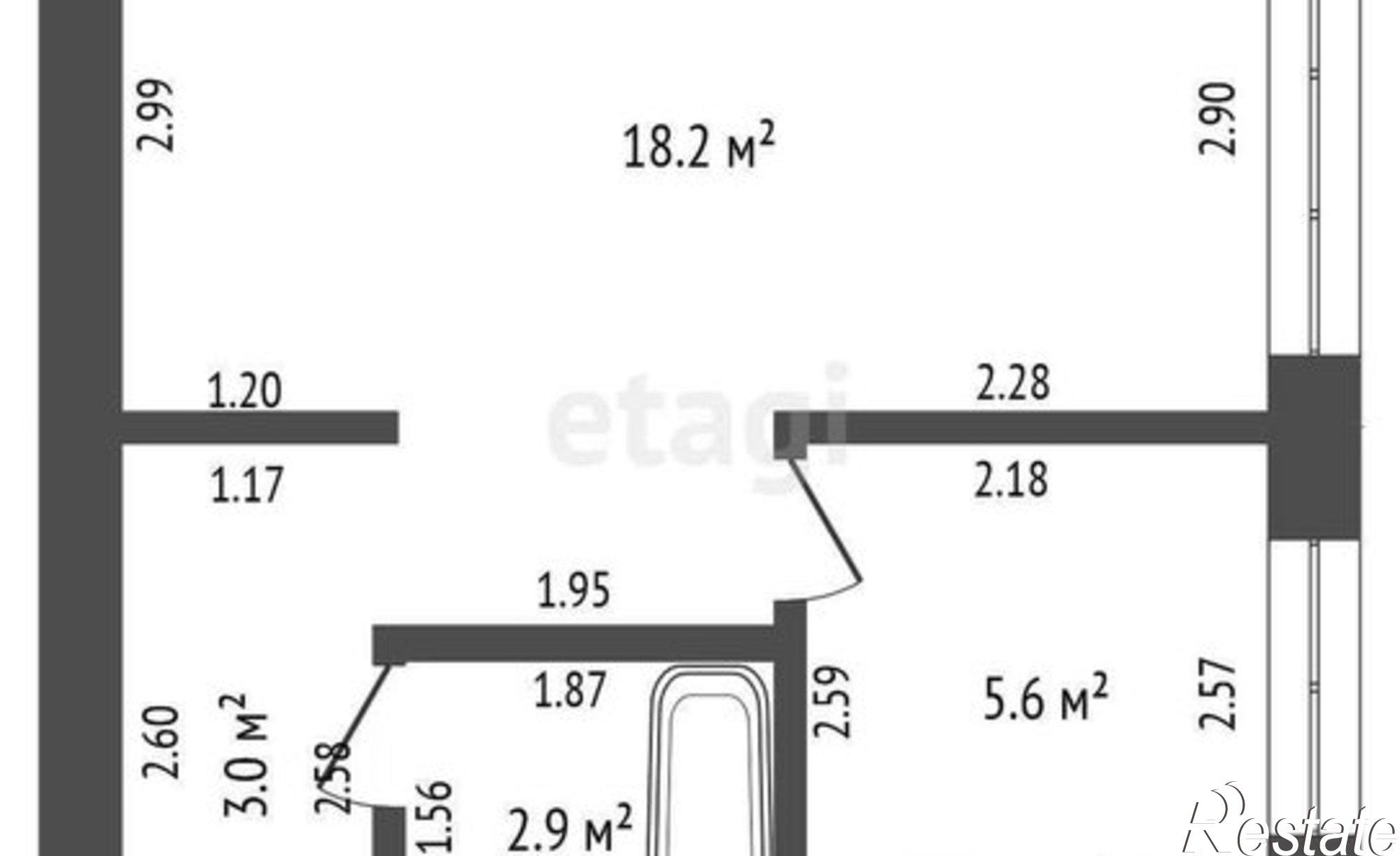 Купить квартиру за 2 450 000 рублей на улица Дружбы, 19А