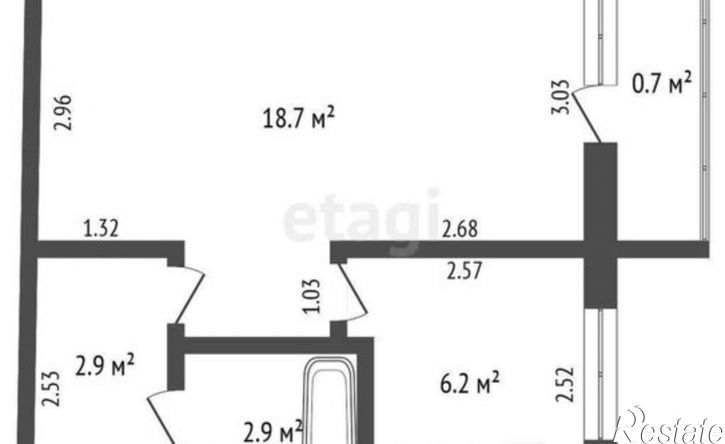 1-комн квартира улица Худайбердина, 140,  д. 140