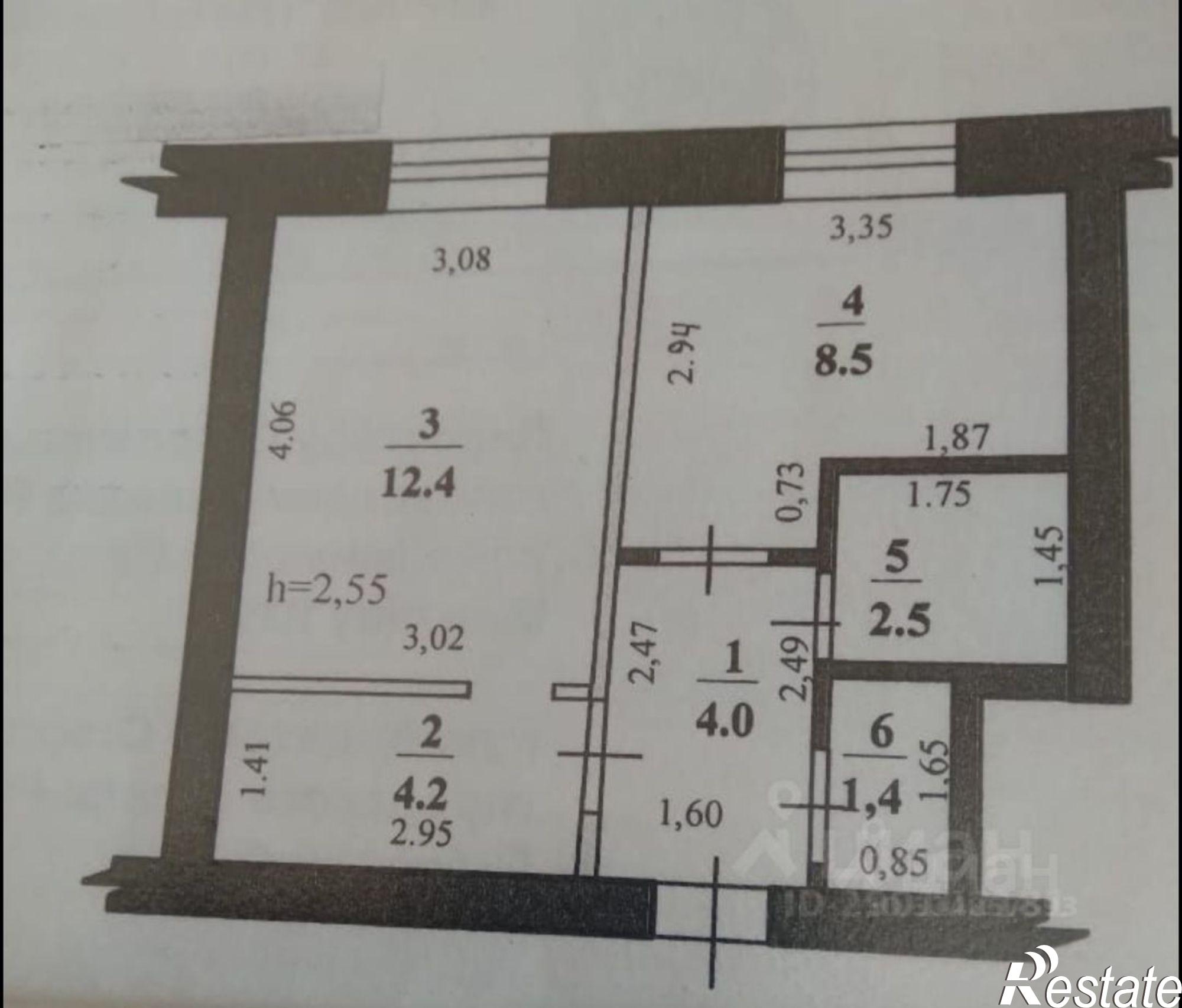 Купить квартиру за 2 000 000 рублей на улица Дружбы, 32