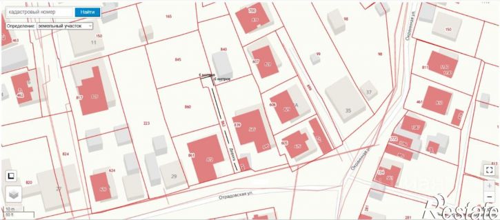 Земельный участок ул Отрадовская, 31,  д. 31