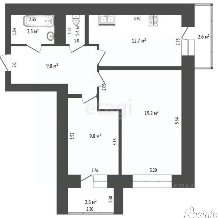 2-комн квартира ул Артема, 116б,  д. 116б