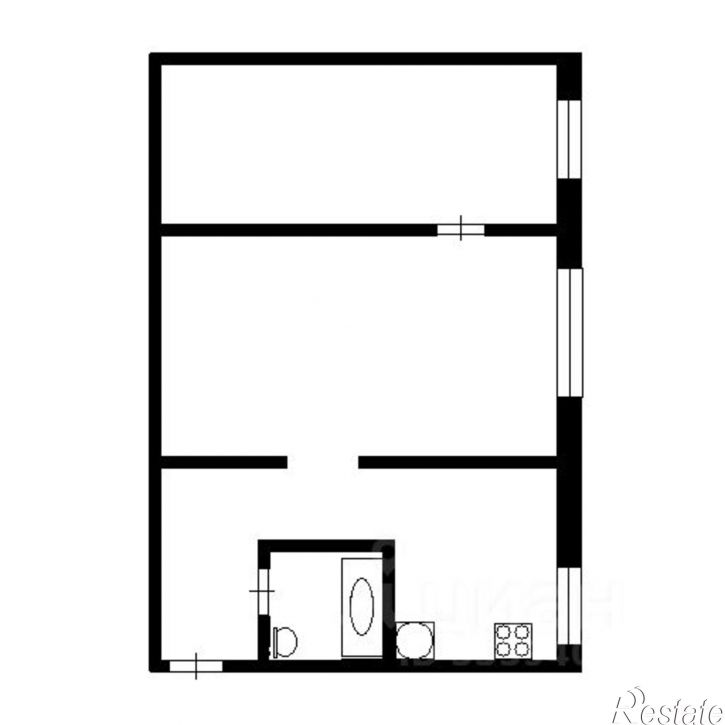 2-комн квартира Коммунистическая улица, 24,  д. 24