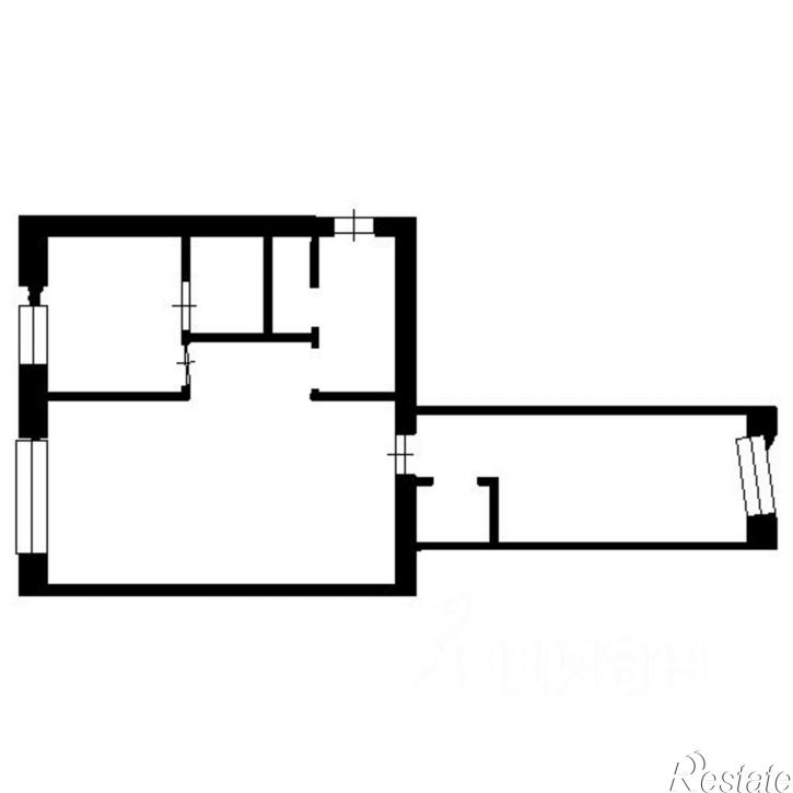 2-комн квартира пр-кт Октября, 53,  д. 53