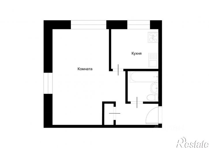 1-комн квартира Коммунистическая улица, 3,  д. 3