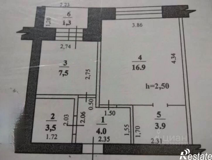 1-комн квартира улица Воинов-Интернационалистов, 39,  д. 39