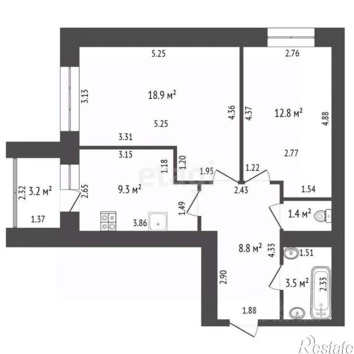 2-комн квартира ул Артема, 138,  д. 138