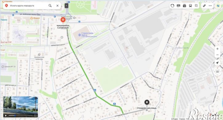Земельный участок ул Отрадовская, 31,  д. 31