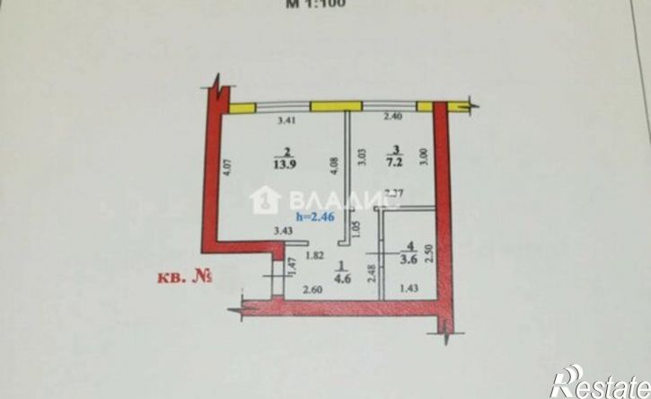 1-комн квартира ул 23 Мая, 24а,  д. 24а