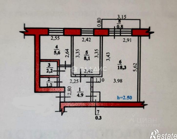 2-комн квартира ул Механизации, 3б,  д. 3б
