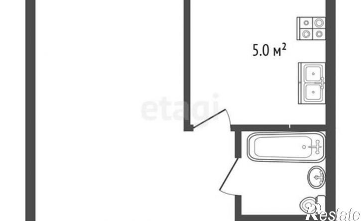 1-комн квартира ул Кочетова, 23б,  д. 23б