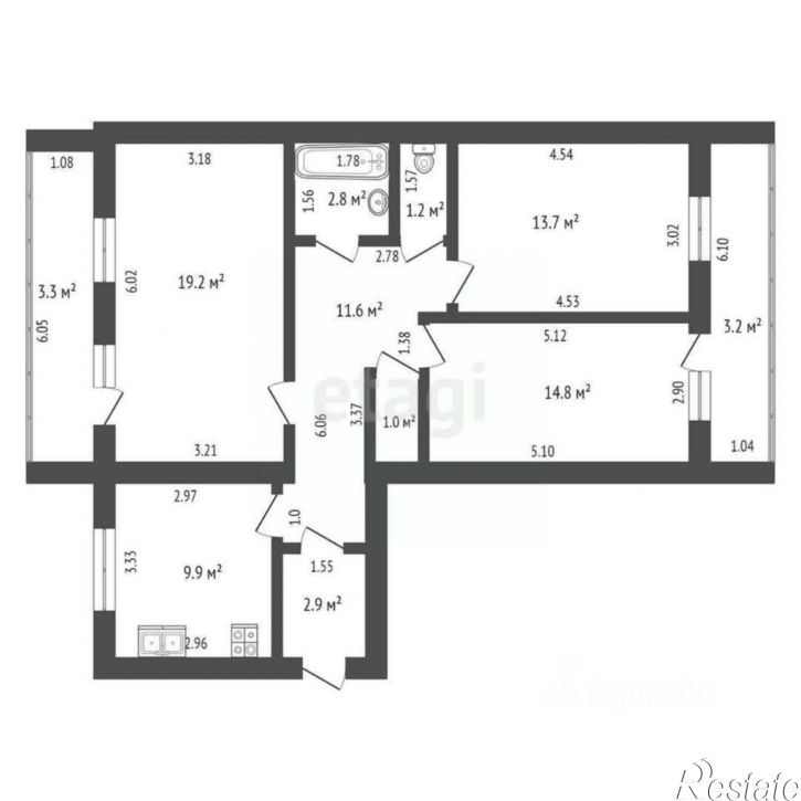 3-комн квартира ул 23 Мая, 59,  д. 59