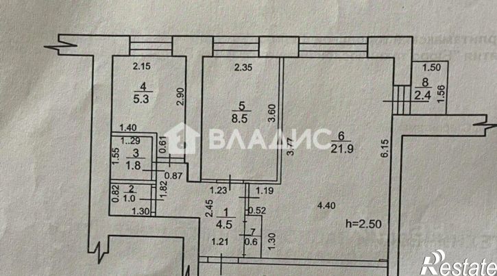 2-комн квартира проспект Октября, 59,  д. 59