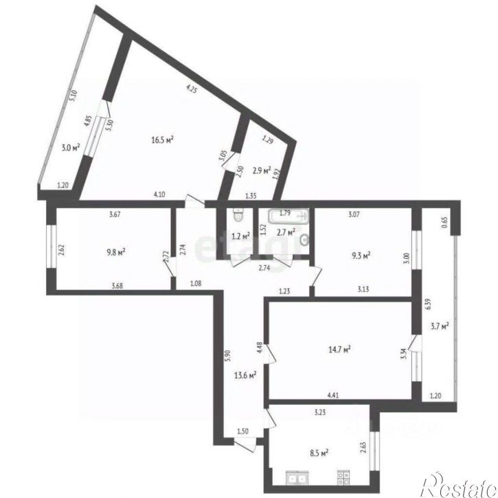 4-комн квартира ул Гоголя, 118,  д. 118