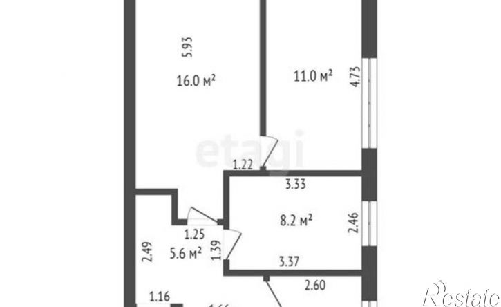 3-комн квартира ул Худайбердина, 109,  д. 109