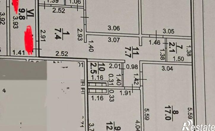 3-комн квартира ул Ботаническая, 2,  д. 2