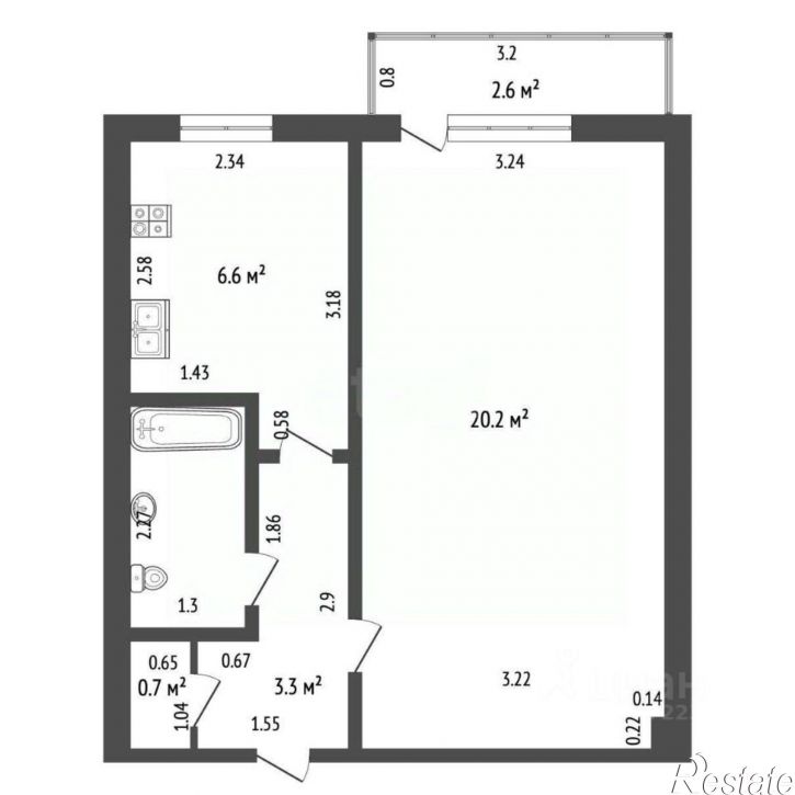 1-комн квартира улица Имая Насыри, 1,  д. 1