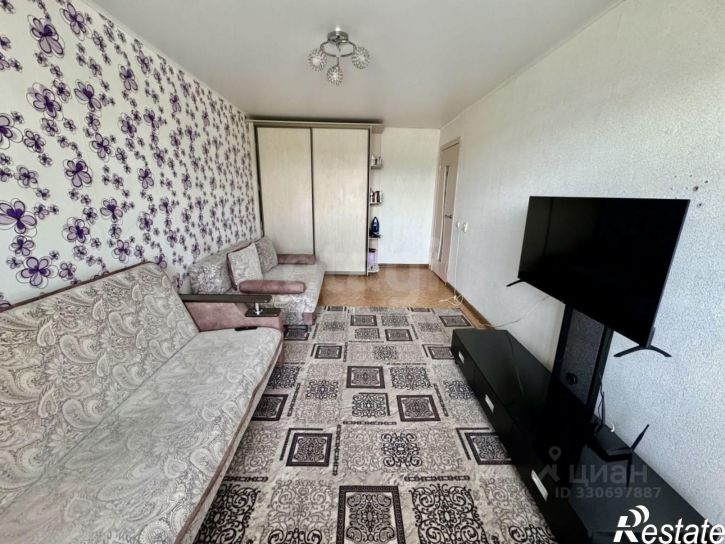 1-комн квартира улица Курчатова, 34,  д. 34